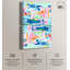 «Peaceful Haven», ensemble de 2 toiles abstraites bleues par Art Remedy-114217947-114217948