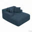 Chaise longue rembourrée en mousse Corduroy-570702653