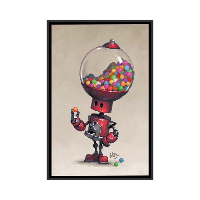 «Memories» par Matt Dixon - reproduction, H 60 po x l 40po x P 1,5 po, Toile avec cadre noir, Pas de tapis