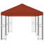 Vidaxl Gazebo Polyester And Steel-126787304