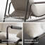  Fauteuil d'appoint avec repose-pieds Acanva Aton