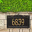 Signature Series 1-Line Wall Address Plaque-952690221-952690223-952690214