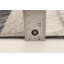 Tapis gris clair / brun en cuir fait à la main à motif géométrique Nonnie-1578008093
