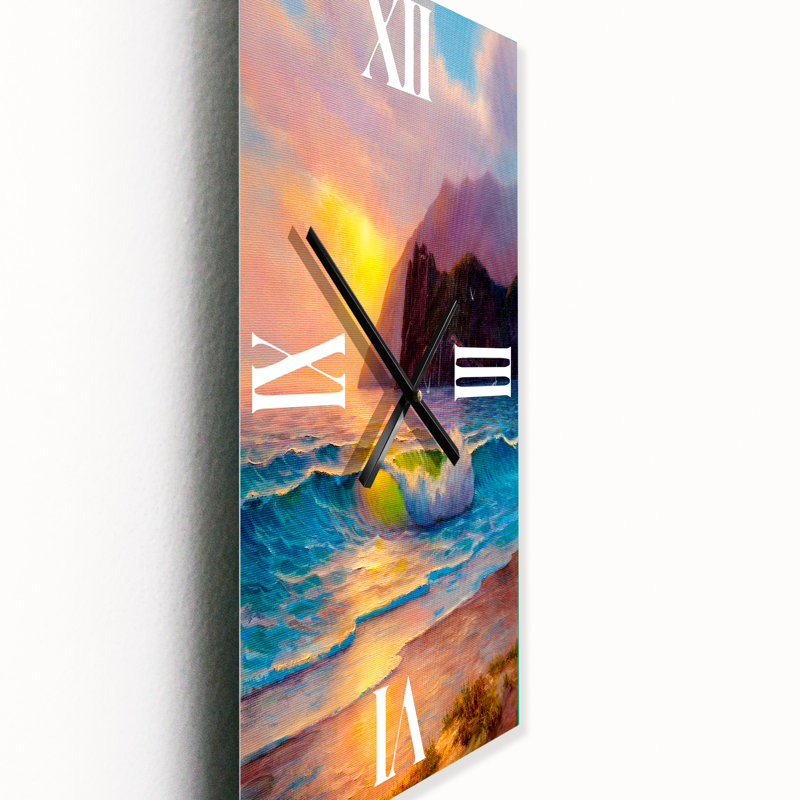 Horloge murale matinale, Grand