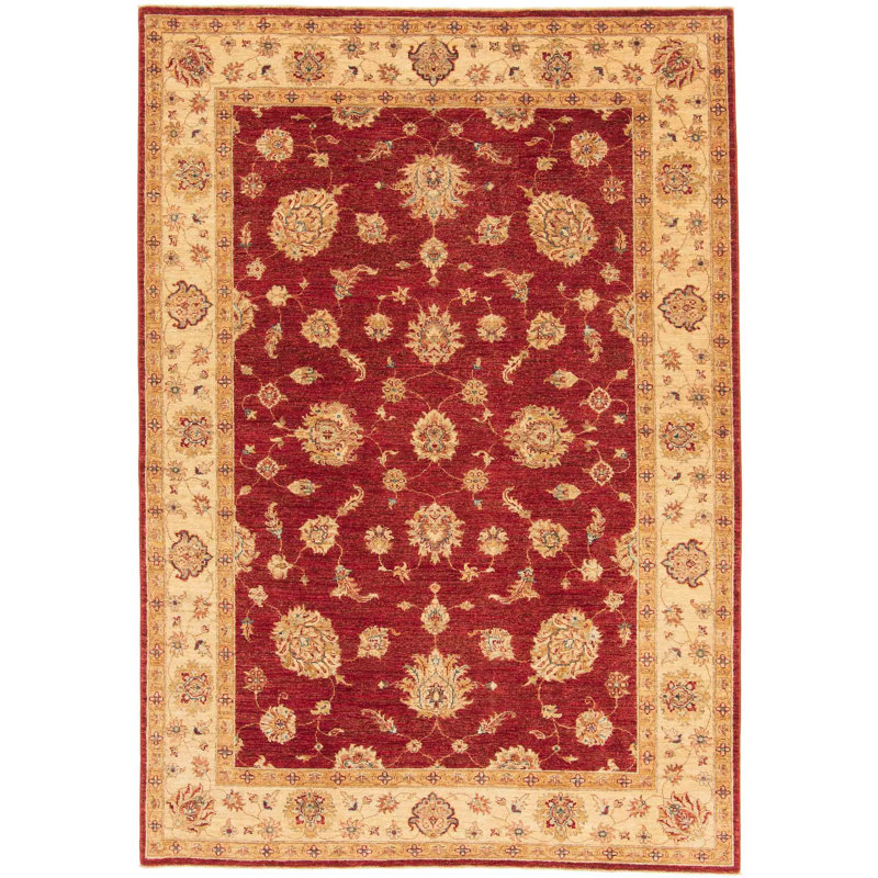 Floral Hand Woven 173cm X 246cm Area Rug