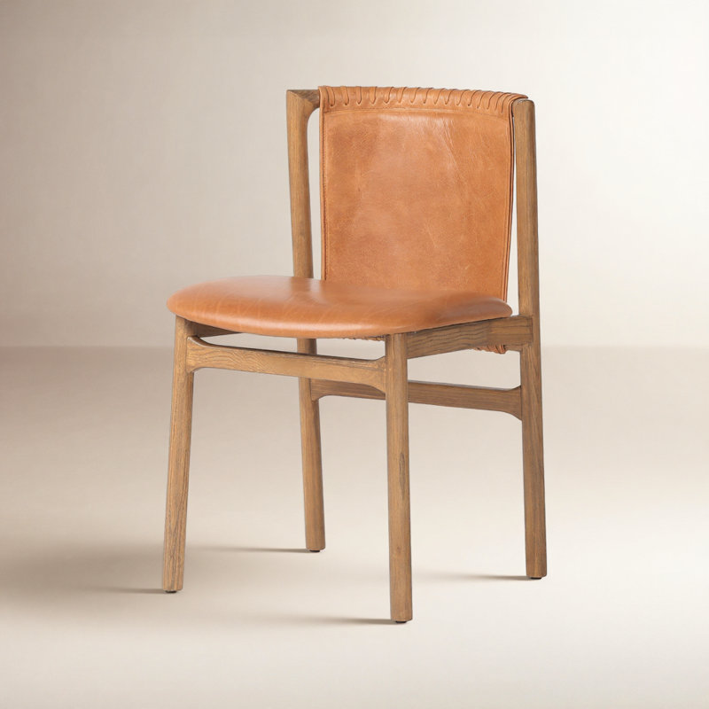 Baden Leather Upholstered Dining Chair, Lamont Nettlewood, Lamont Nettlewood
