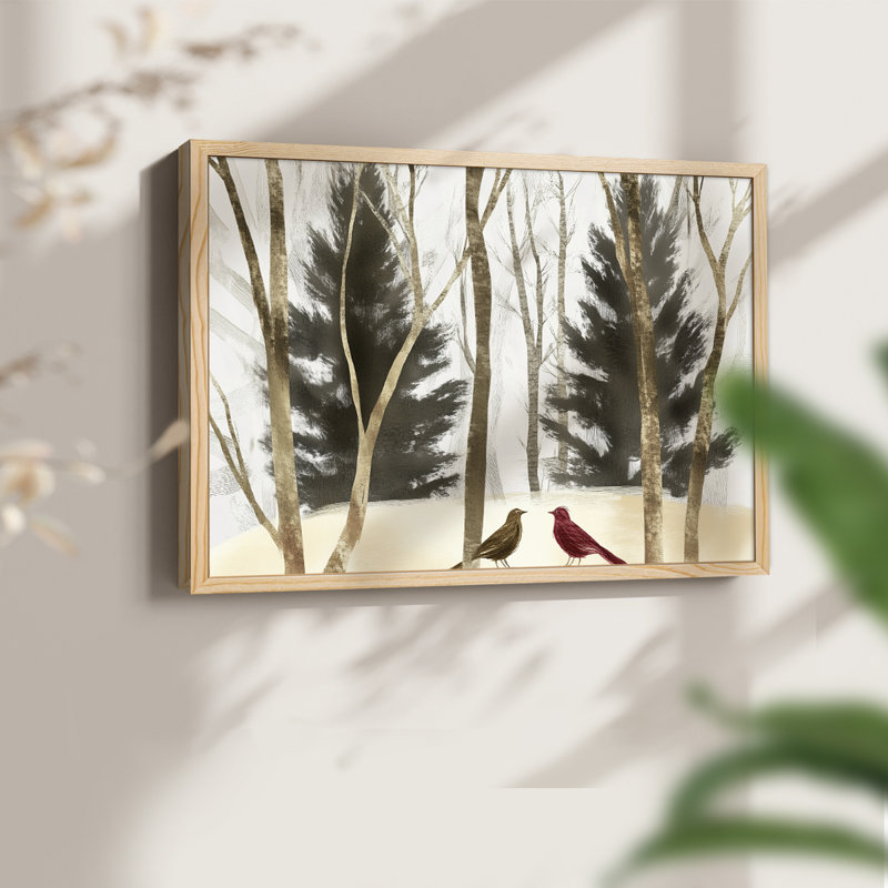 Chirstmas Art-CDLXIX -Framed Print - Restickable, H 8 po x l 10 po, Naturel