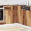 Kitchen Corner Base Cabinet Kalmar High Gloss Engineered Wood-761056106