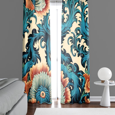 Semi Sheer Curtain Panel Pair