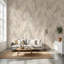 Murale feuilles et papier peint moderne beige-1425547194-1425547193