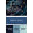 Space Zodiac constellations Blue Canvas Wall Art
