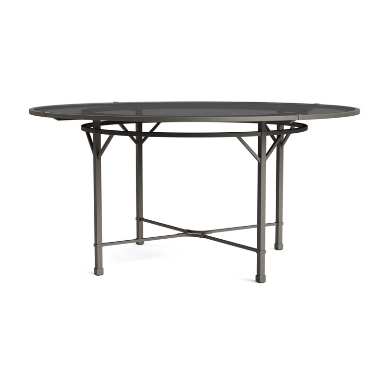 Venetian Outdoor Round Dining Table, Mica, 60" D