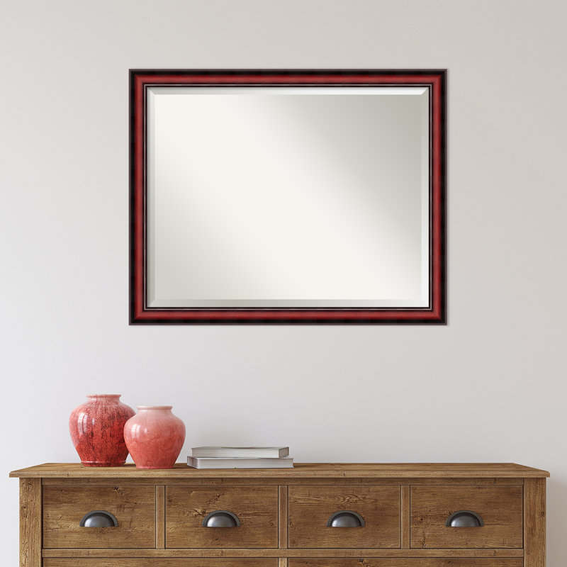 Flat Mirror, 25" H x 31" W x 1" D