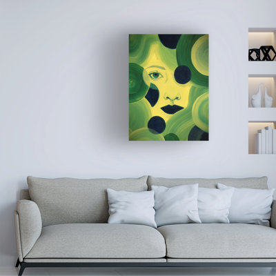 Art mural sur toile tendue - Grace Popp «Lilliana II» pour décoration de salon, de chambre à coucher ou de bureau - 18 x 24