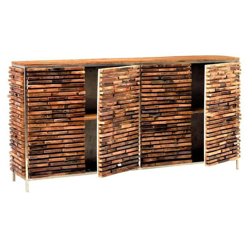 Buffet d'appoint en bois 80 po