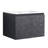 24'' Modern Bathroom Vanity With Ceramic Basin & Quiet Soft-Close Door. Black Plywood Cabinet For Floating Water- Surface - Hygienic-124995921