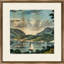 Crackled Harbor II Painting