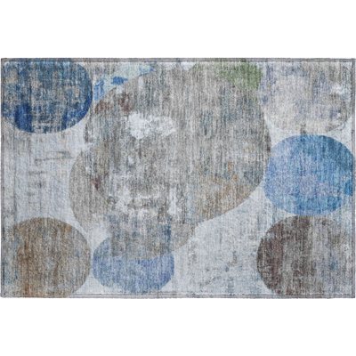 Tapis à pois Mayfield AMF2381 lavable à la machine Premium