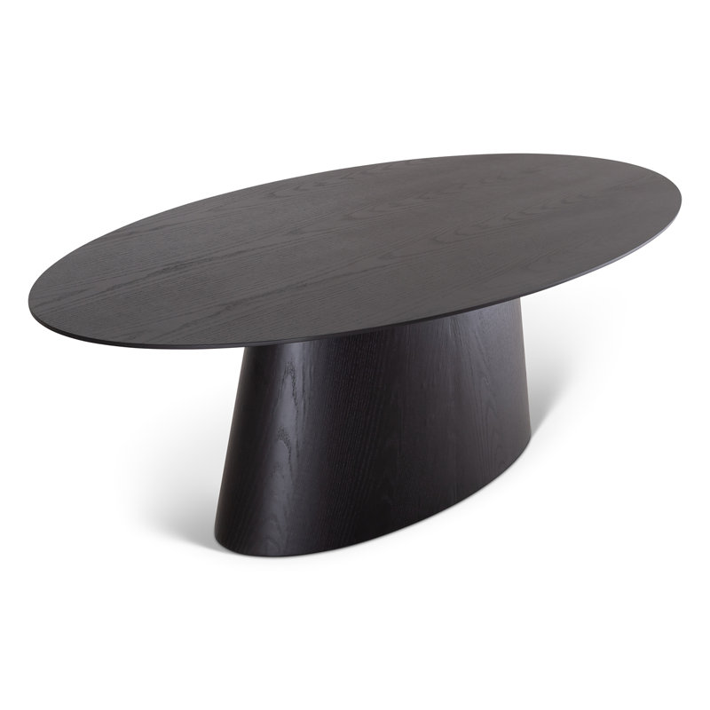 Fortaleza Oval Dining Table - 86 inch - Domasco, Black