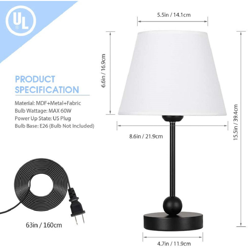 Hennesey Metal Table Lamp