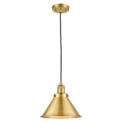 Luminaire suspendu conique 1 lumière Stonecrest