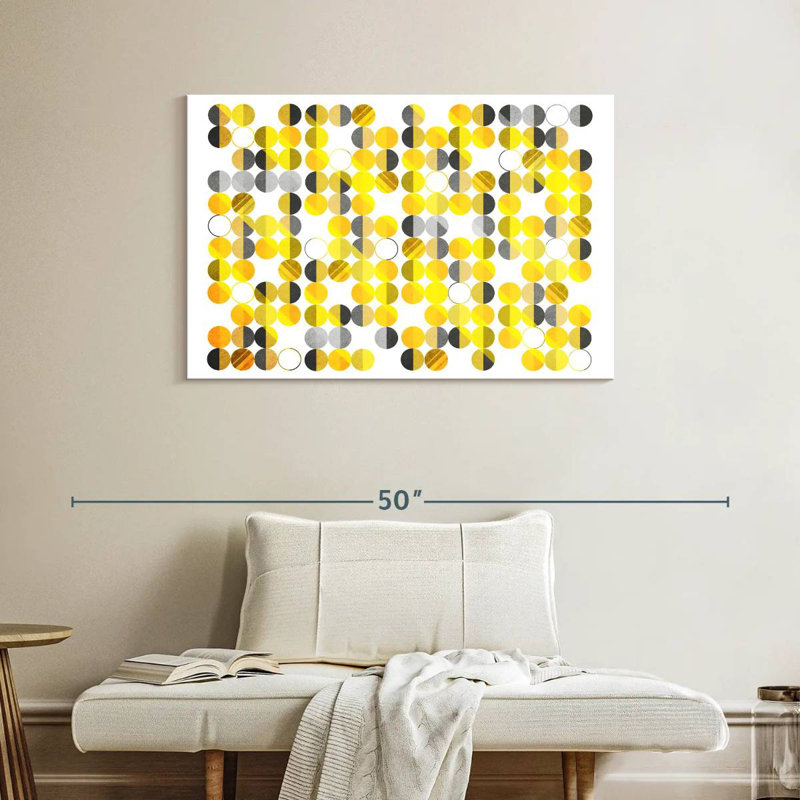 Avery Molecular Abstract Geometric, 26" H x 39" W