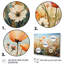 Fleurs sauvages, symphonie florale sur toile-191955268-191955272