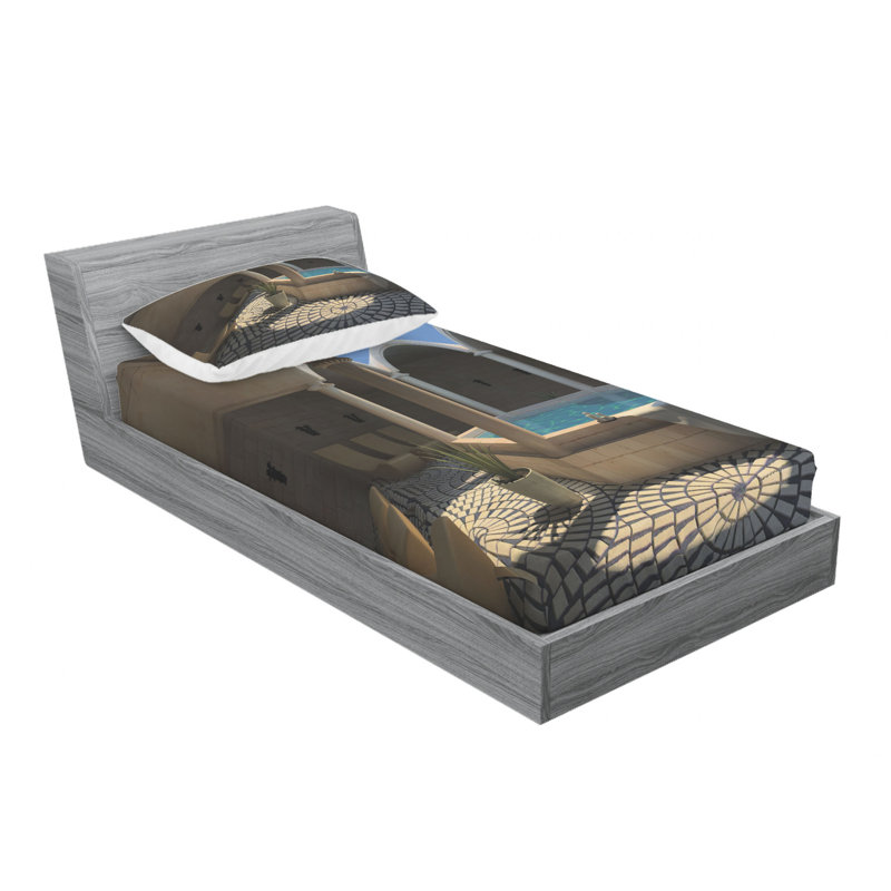 Microfiber Sheet Set, Twin XL Sheet Set with Fitted Sheet