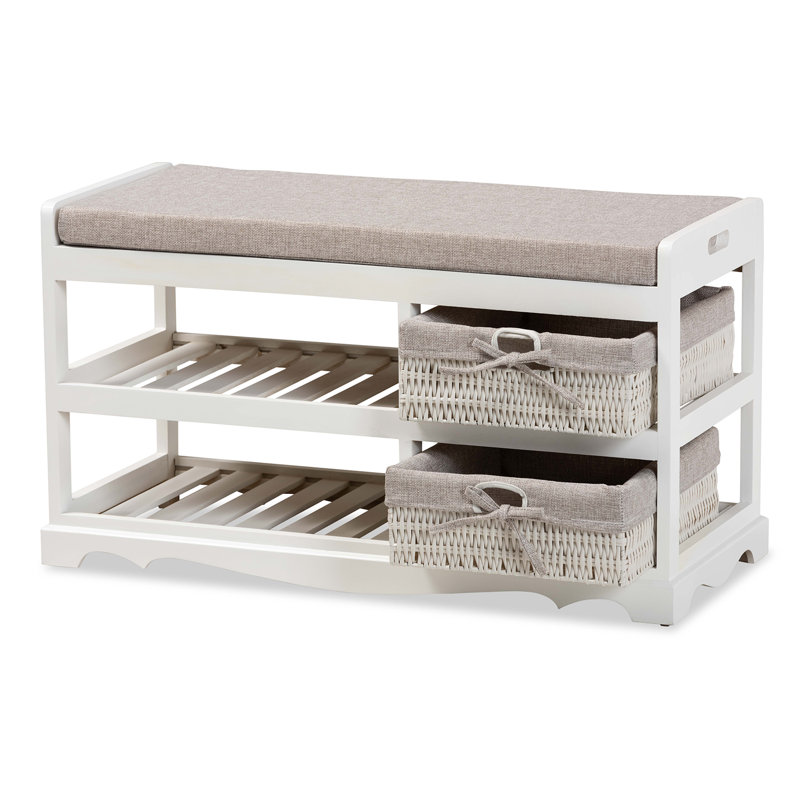 Artemisia Polyester Blend Upholstered Storage Bench