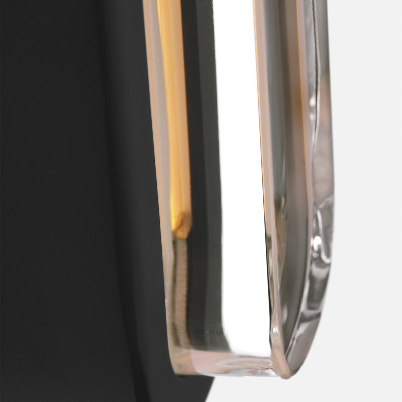 Emera 1 - Light LED Vanity Light, 24" H x 2" W x 1.4" D, Nightshade Black