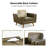 Carmen 39.3''W Upholstered Armchair With Solid Wood Legs-686852107