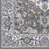Tapis oriental gris Roundhay