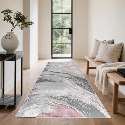 Abstract Flatweave Kilim Area Rug