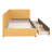 Twin Daybed With Two Storage Drawers And Slatted Frame, No Box Spring Needed For Easy Setup And Space-Saving Functionality.