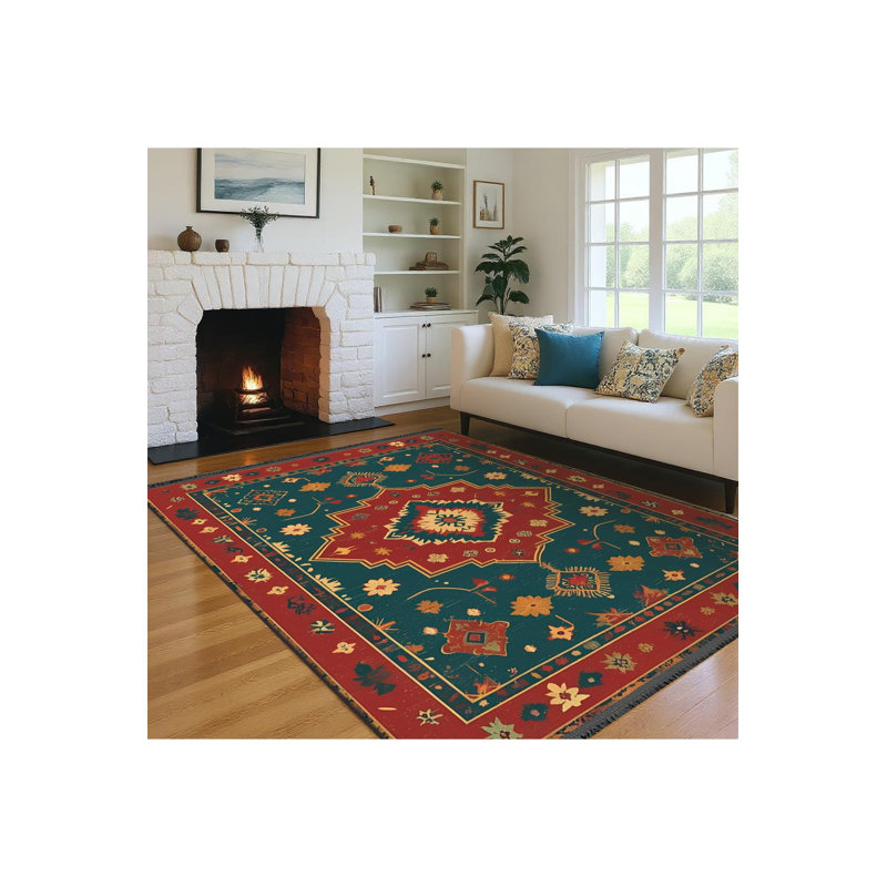 Tapis tissé crème Mosso, 3'3" x 9'10"