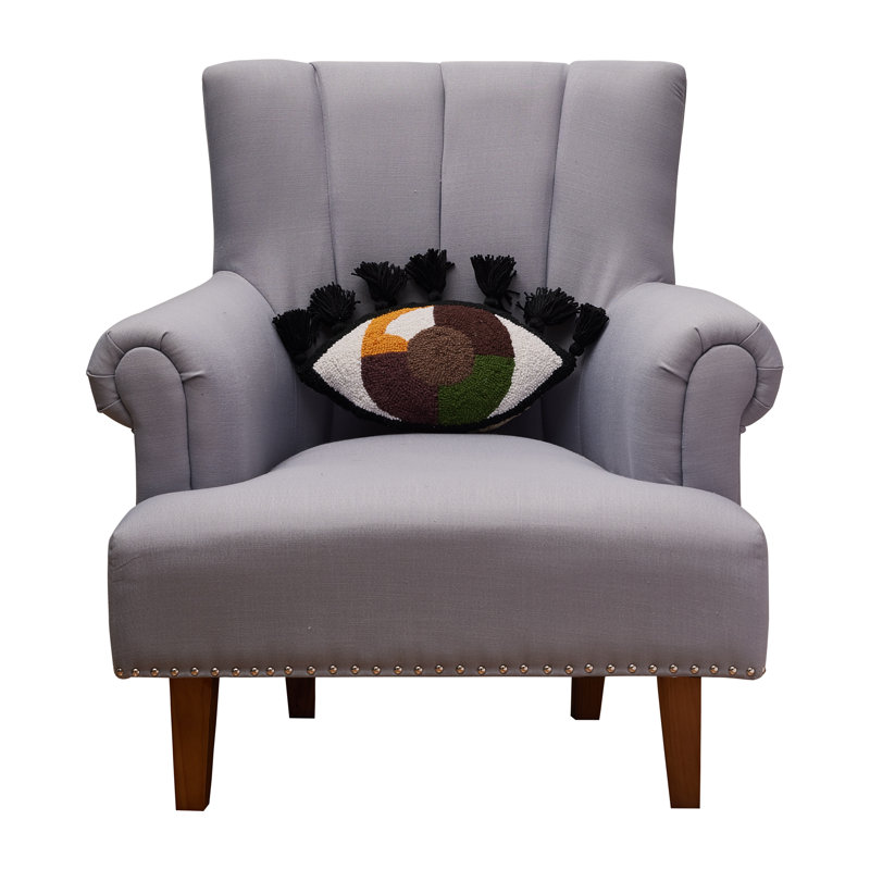 Coussin en laine Eye Love You