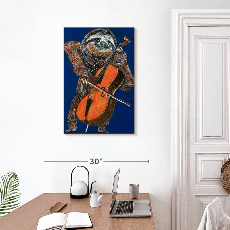 Brampt Slow Yo Ma, 30" H x 20" W