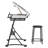 Crase Adjustable Metal Base Drafting Table