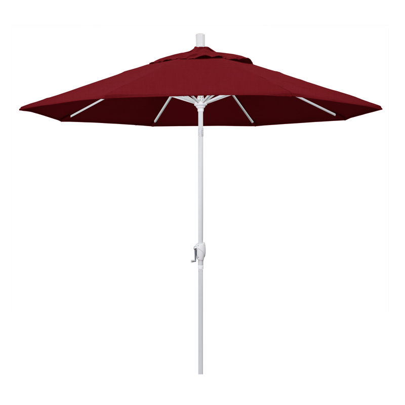 Parasol de marché 9 pi Ayomipo, Palette rubis