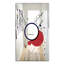 Miroir d'appoint circulaire Mid-Century-40087199