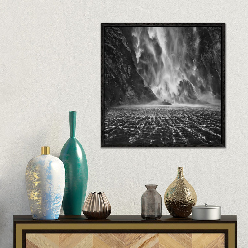 Stirling Falls, Milford Sound, South Island, New Zealand by Yan Zhang - Gallery-Wrapped Canvas Giclée on Canvas