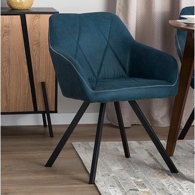 Ebeling 40cm H Polyester Blend Upholstered Side Chair