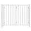 Cassiopeia Wood Free Standing Pet Gate-1778338282