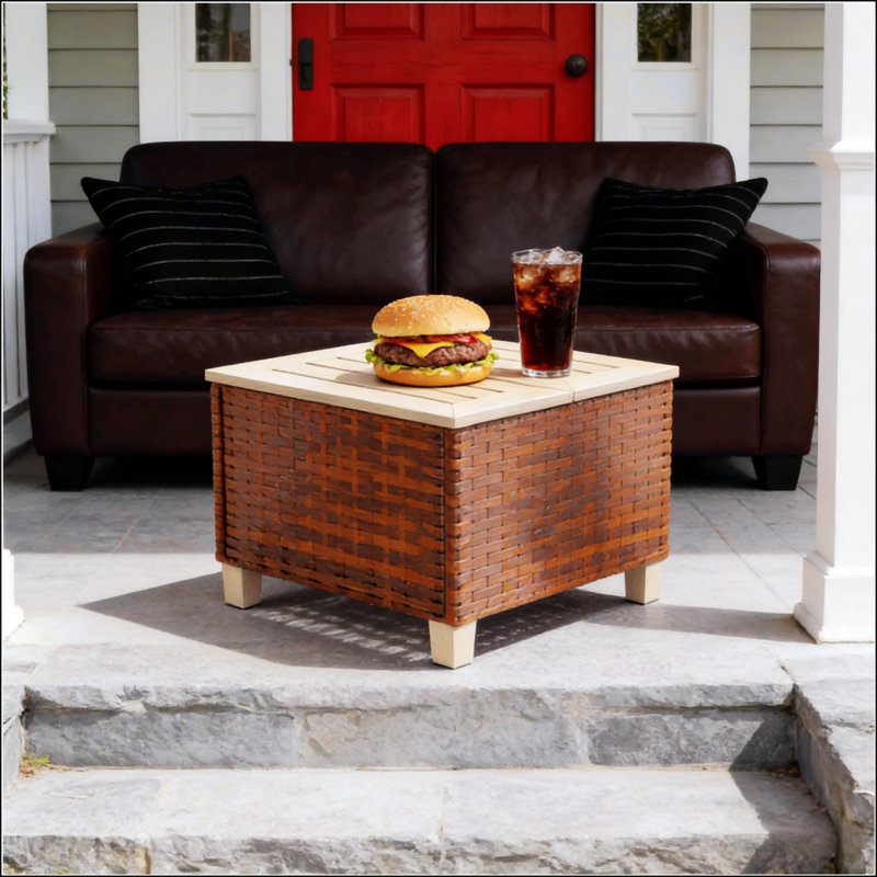 Petite table d'appoint d'extérieur