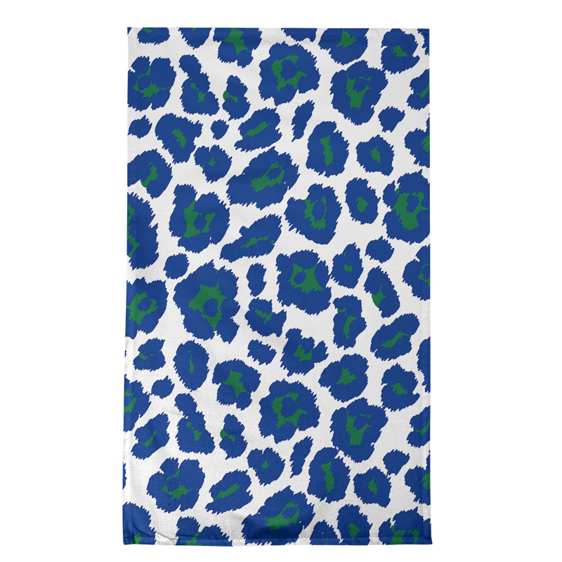 Serviette de thé Seattle, polyester, Blanc