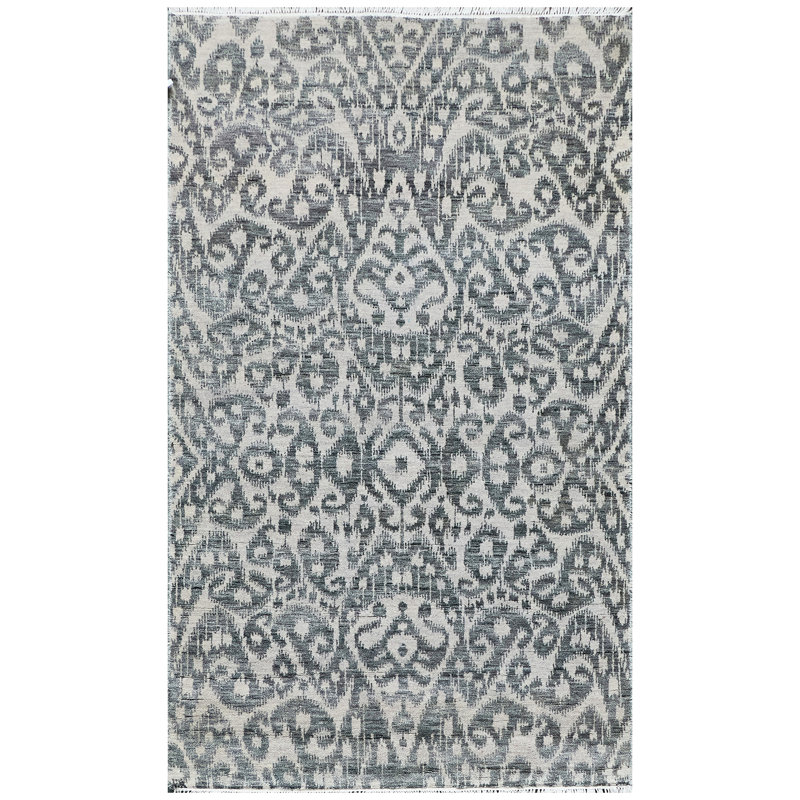 One-of-a-Kind Rectangle 2'11" x 5'1" Area Rug in Cream/Gray