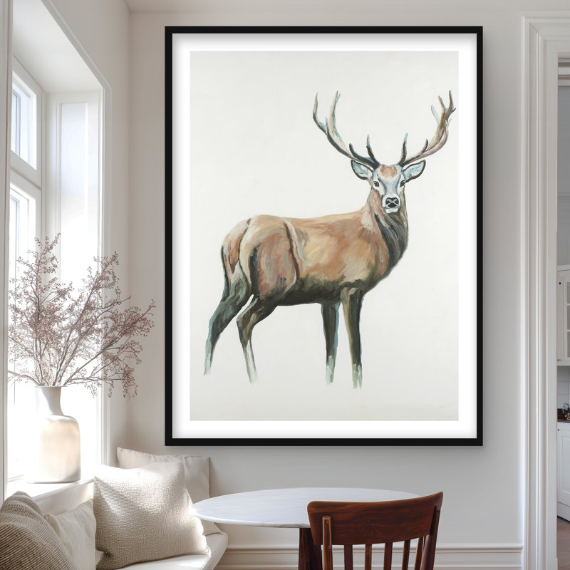 Deer - chevreuil imprimé mat pour la décoration intérieure