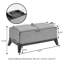 Banc de rangement avec plateaux réversibles Hillcrest-1352587797