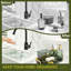 Resin Bathroom Accessory Set Bathroom Tray Tumbler