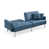 Bleu 100% polyester est en rupture de stock